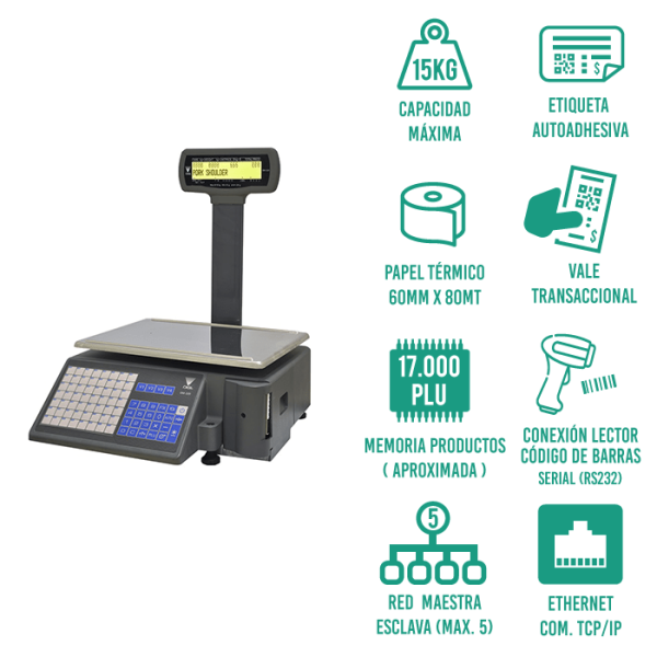 Balanza DIGI SM-320 P - Imagen 2