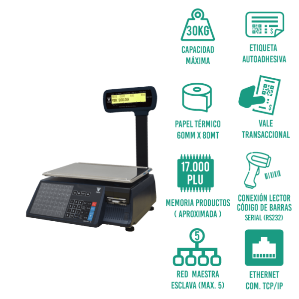 Balanza DIGI SM-110 NP - Imagen 2